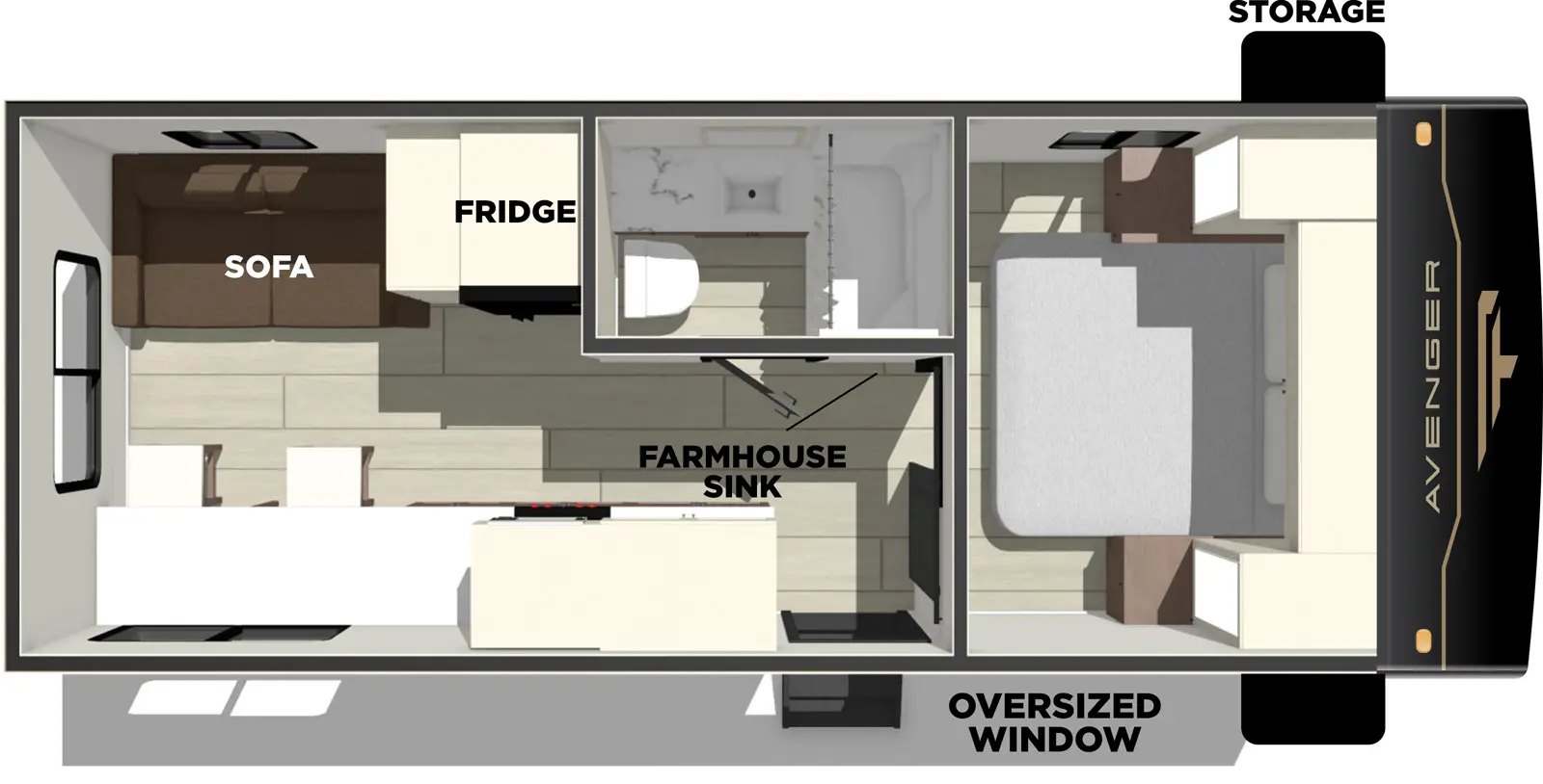 Avenger 22MK - DSO Floorplan